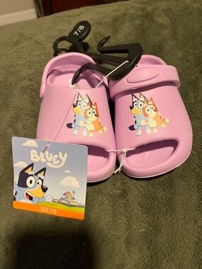 Kids' Pink Slip-On Clog - Size 7/8